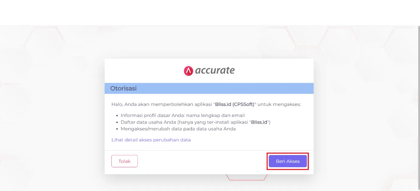 membuat merchant dengan Accurate